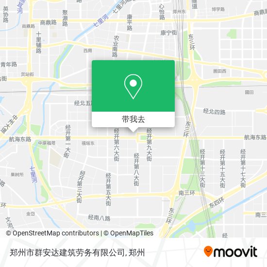 郑州市群安达建筑劳务有限公司地图