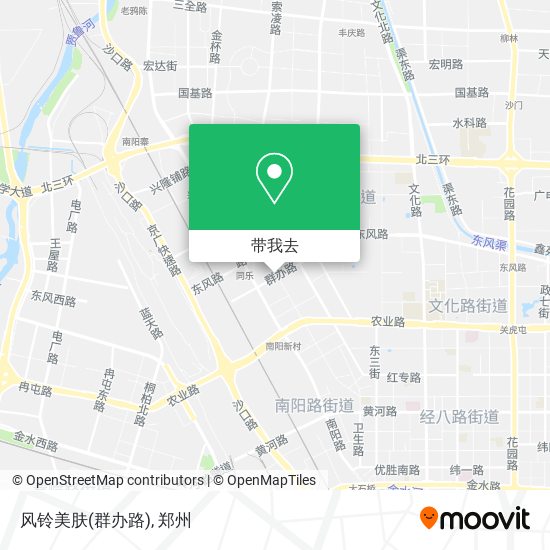 风铃美肤(群办路)地图