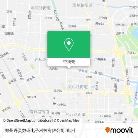 郑州丹灵数码电子科技有限公司地图