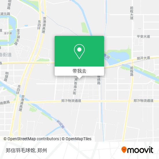 郑信羽毛球馆地图