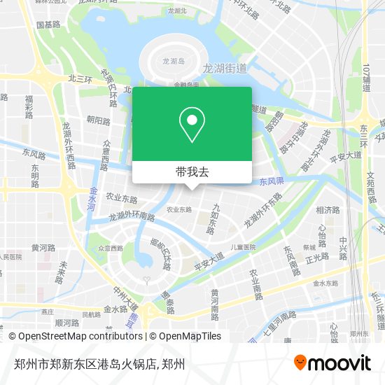 郑州市郑新东区港岛火锅店地图