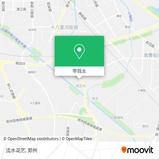 流水花艺地图