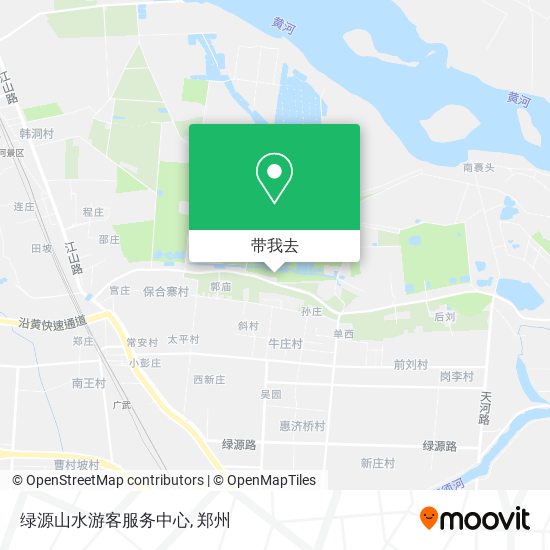 绿源山水游客服务中心地图