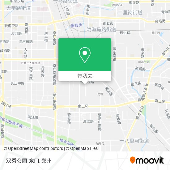 双秀公园-东门地图