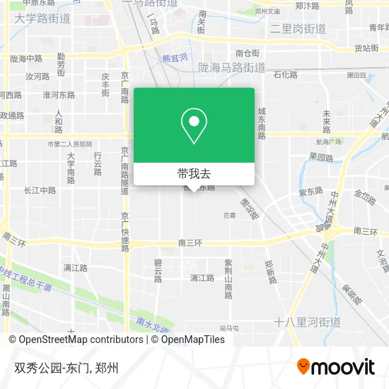 双秀公园-东门地图