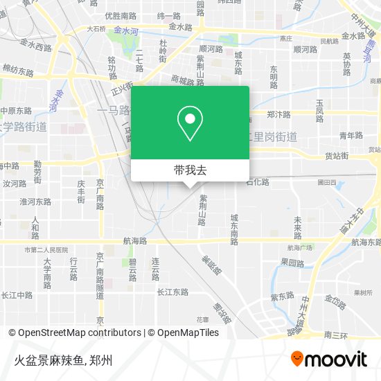 火盆景麻辣鱼地图