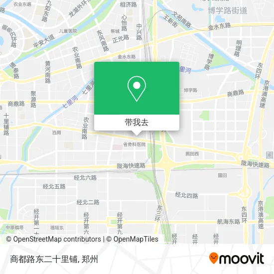 商都路东二十里铺地图