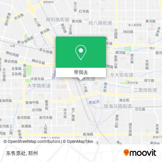 东售票处地图