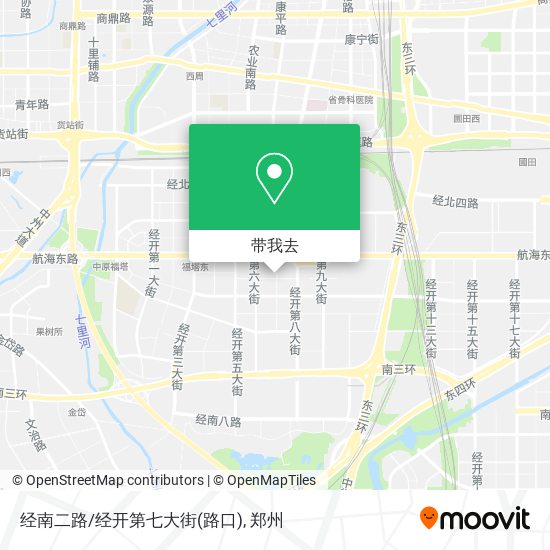 经南二路/经开第七大街(路口)地图