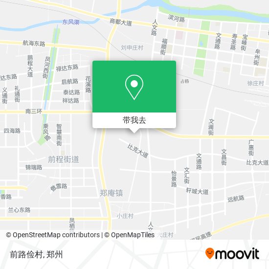 前路俭村地图