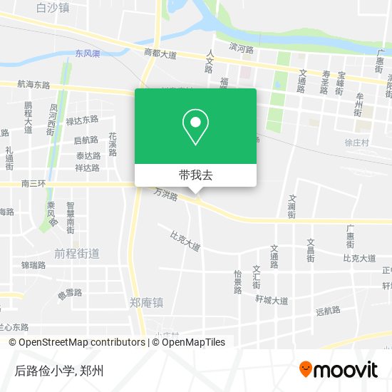 后路俭小学地图
