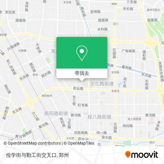 俭学街与勤工街交叉口地图