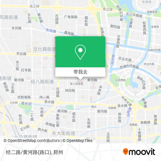 经二路/黄河路(路口)地图