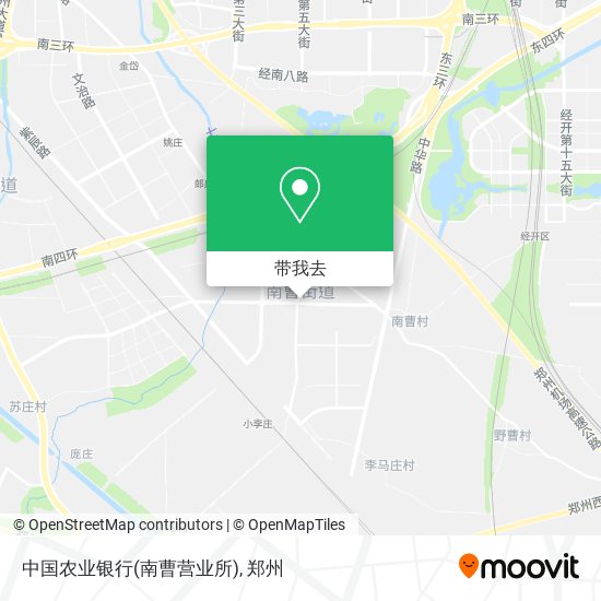 中国农业银行(南曹营业所)地图