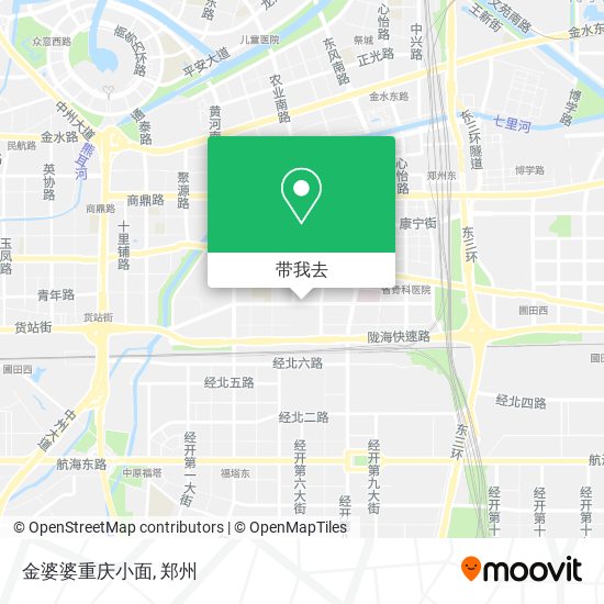 金婆婆重庆小面地图