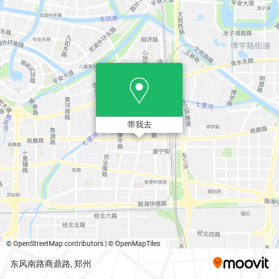 东风南路商鼎路地图