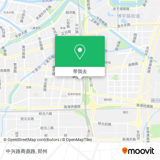 中兴路商鼎路地图