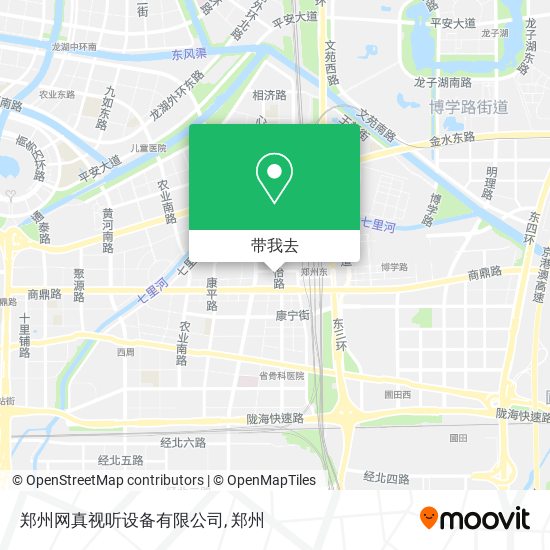 郑州网真视听设备有限公司地图