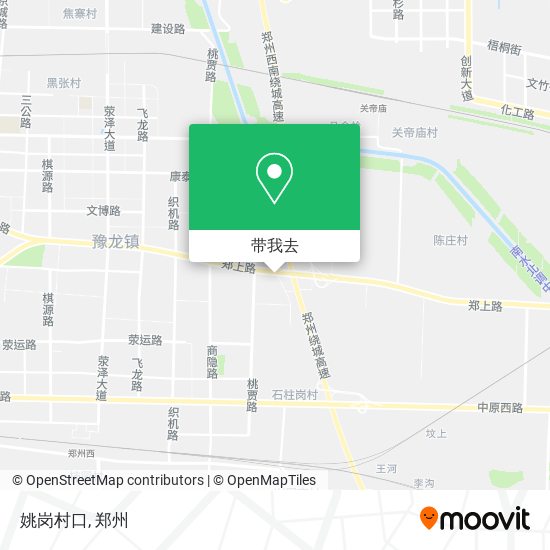 姚岗村口地图