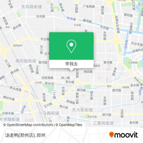 汤老鸭(郑州店)地图