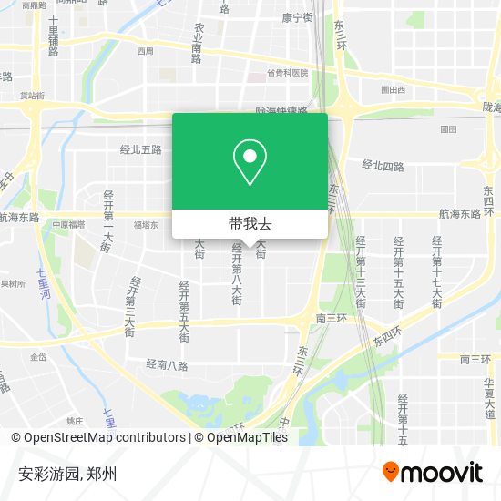 安彩游园地图