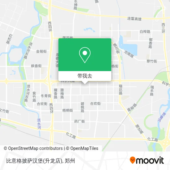 比意格披萨汉堡(升龙店)地图