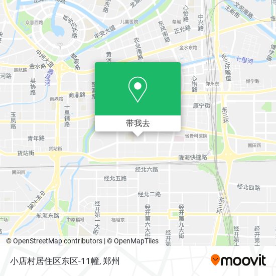 小店村居住区东区-11幢地图