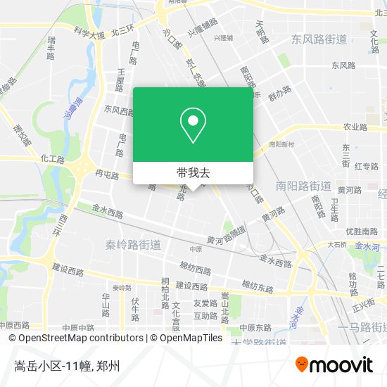 嵩岳小区-11幢地图