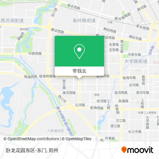 卧龙花园东区-东门地图