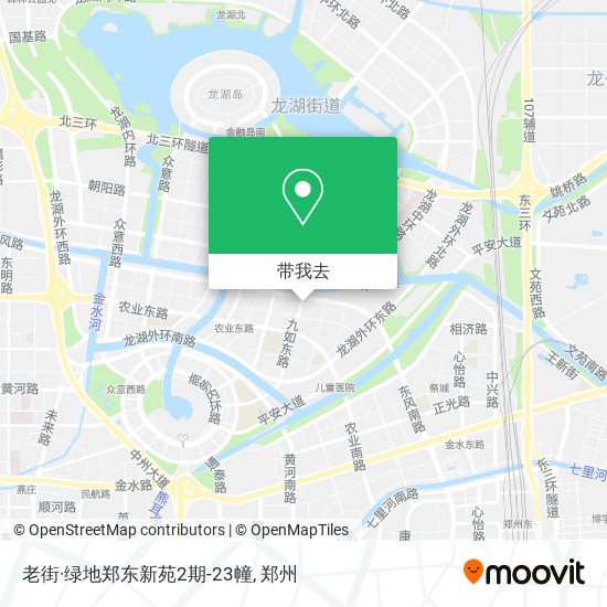 老街·绿地郑东新苑2期-23幢地图