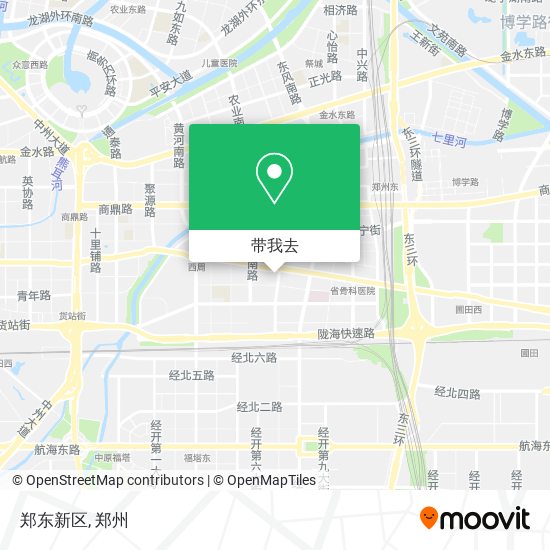 郑东新区地图