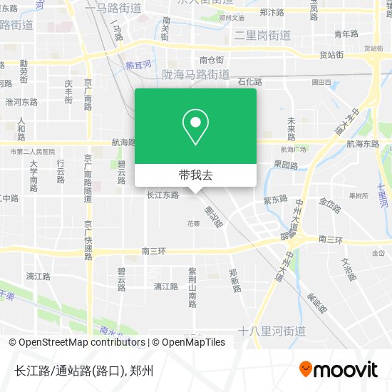 长江路/通站路(路口)地图