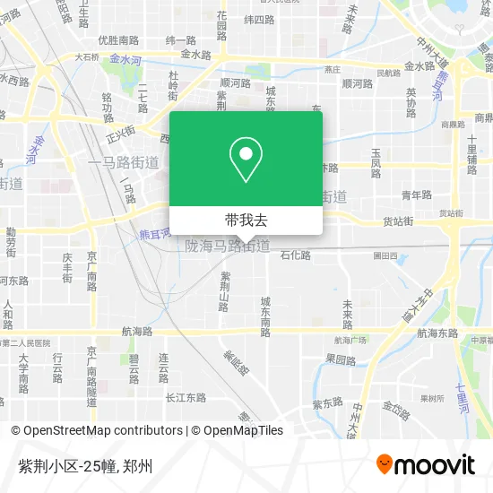 紫荆小区-25幢地图