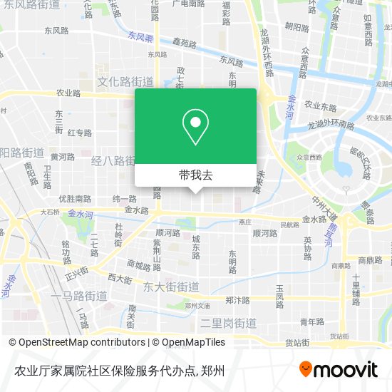 农业厅家属院社区保险服务代办点地图