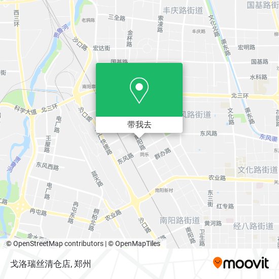 戈洛瑞丝清仓店地图