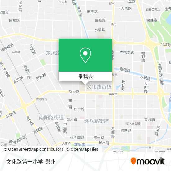 文化路第一小学地图