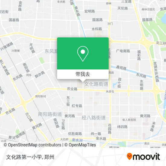 文化路第一小学地图