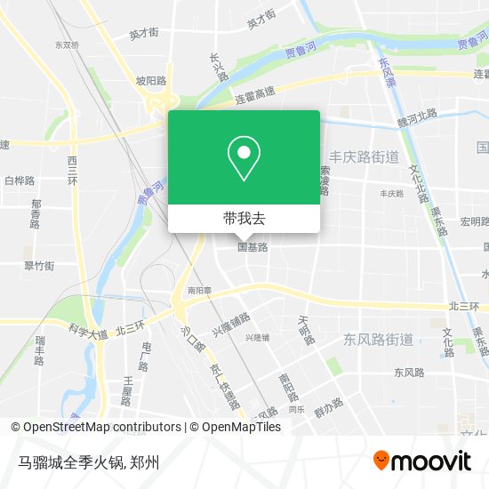 马骝城全季火锅地图