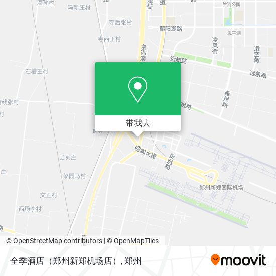 全季酒店（郑州新郑机场店）地图
