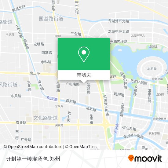 开封第一楼灌汤包地图