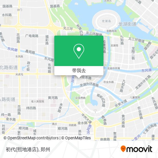 初代(熙地港店)地图