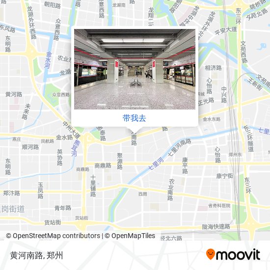 黄河南路地图