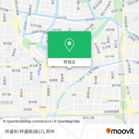 祥盛街/祥盛路(路口)地图