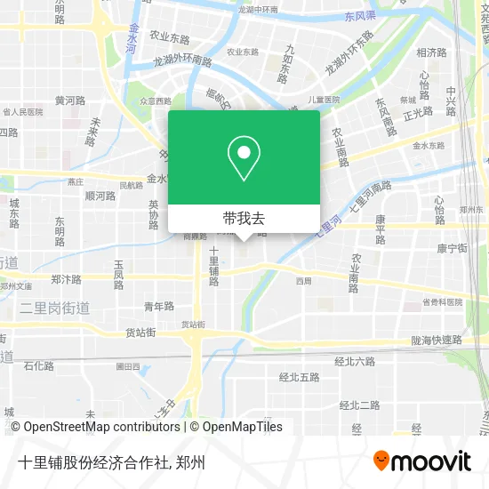 十里铺股份经济合作社地图