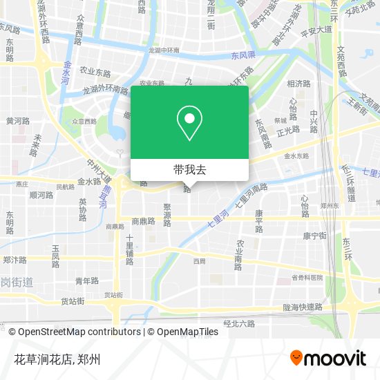 花草涧花店地图