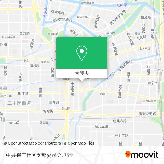 中共崔庄社区支部委员会地图