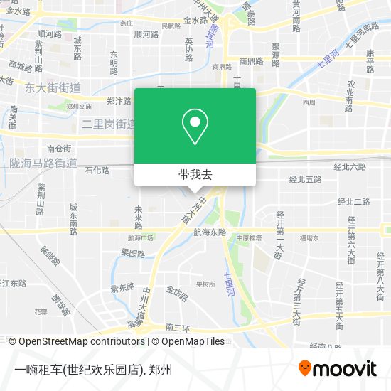 一嗨租车(世纪欢乐园店)地图