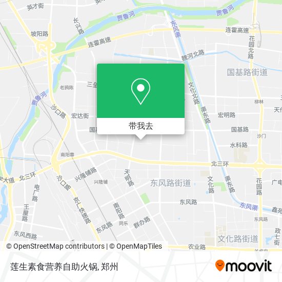 莲生素食营养自助火锅地图