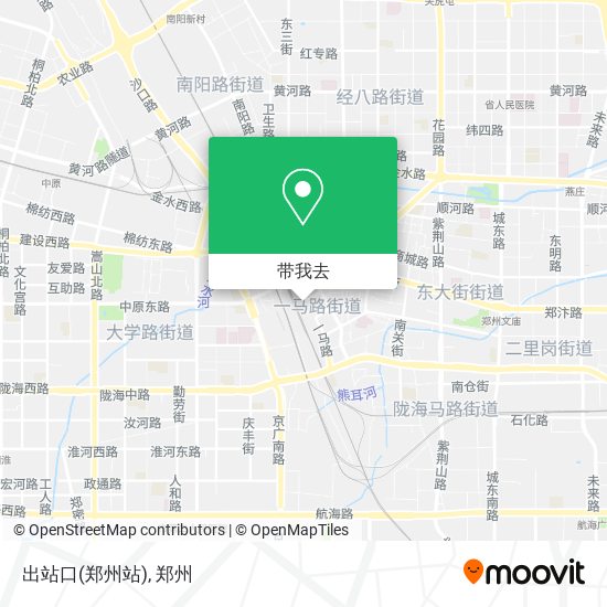 出站口(郑州站)地图