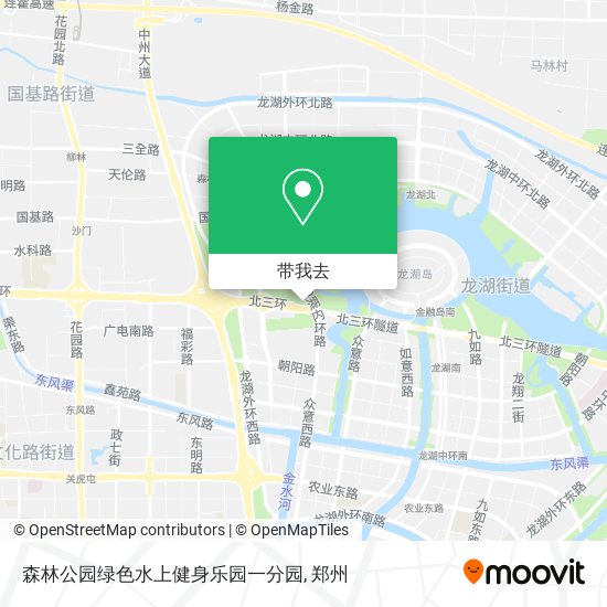 森林公园绿色水上健身乐园一分园地图
